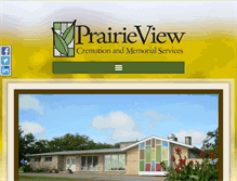 Tablet Screenshot of prairieviewchapel.com